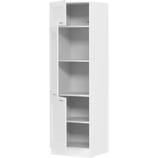 VCM Hochschrank Colura 57 x 60 x 207 cm Weiß