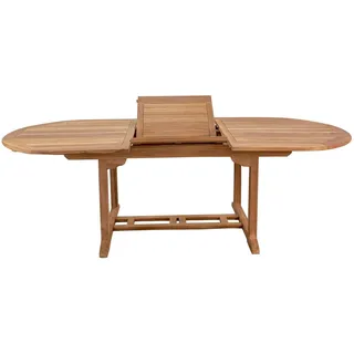 LC Garden Kuta Ausziehtisch 180/240 x 100 x 74 cm Teakholz
