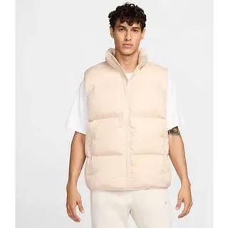 NIKE Herren Weste M NK CLUB PUFFER VEST, Größe M in Weiß SANDDRIFT/WHITE