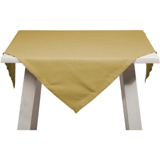 Pichler Tischdecke, Gelb, Textil, Uni, rechteckig, 100 cm, Wohntextilien, Tischwäsche, Tischdecken