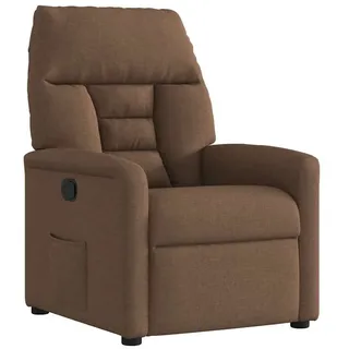 vidaXL Relaxsessel 90 x 99 x 90 cm Braun mit Liegeposition