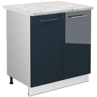 Vicco Unterschrank Fame-Line 80 x 60 x 81,5 cm Dunkelblau