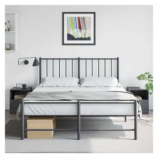 vidaXL Nachtschrank 34,5 x 39 x 44 cm Anthrazit