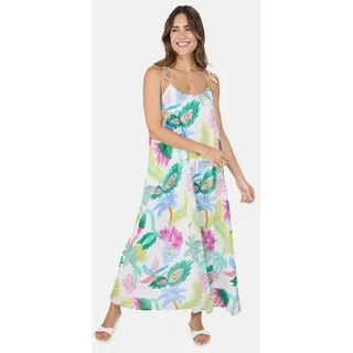 Lieblingsstück Sommerkleid mit Tropicalprint bunt S (36)