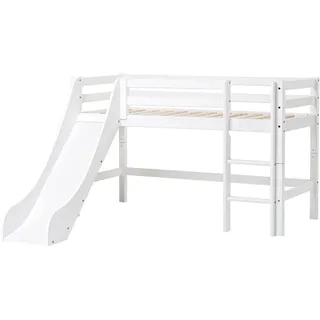 Hoppekids Indoor-Rutsche ECO Dream, Kinderbett Rutsche f. Hochbett, 2 Größen weiß