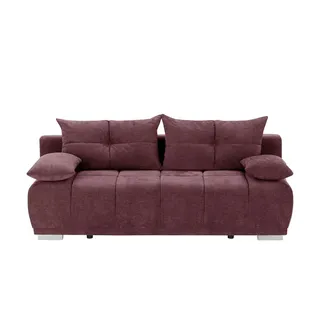 switch Schlafsofa mit Boxspringpolsterung  Gala , rot , Maße (cm): B: 208 H: 92 T: 102.0