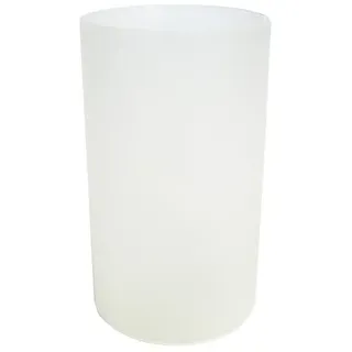blomus Windlicht Glas für Windlicht Faro ArtikelNr. 65057 Ersatzteil Ersatzglas Milchgl (Kein Set) grau
