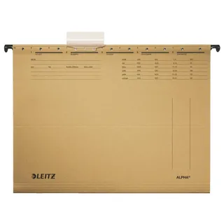Leitz Hängemappen ALPHA® 1915 naturbraun, 25 St.