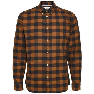 SELECTED HOMME Langarmhemd braun S
