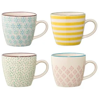 Bloomingville Patrizia Tasse 0,22 l Bunt 4 St.