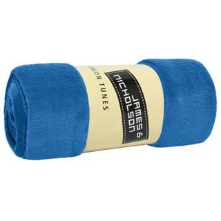 Microfibre Fleece Blanket Flauschige und vielseitig verwendbare Fleecedecke blau, Gr. one size