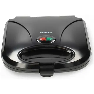 Melissa Sandwichmaker 750 W Sandwichplatten Automatische Temperaturkontrolle Antihaftbeschic, Kontaktgrill, Schwarz