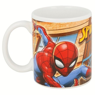 MARVEL Tasse Marvel Spiderman Teetasse Kaffeetasse Geschenkidee 330 ml, Keramik bunt