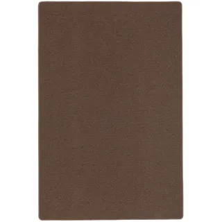 Snapstyle Strong Veloursteppich 80 x 160 cm Braun