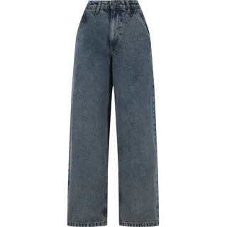 URBAN CLASSICS Tapered Baggy Jeans Schwarz 33