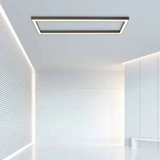 Paul Neuhaus PURE Lines 1 LED rechteckig grau 110 x 30 cm