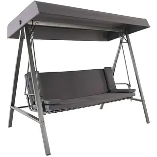 Sunfun Maja Hollywoodschaukel  (230 x 135 x 188 cm, Anthrazit)