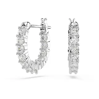 Swarovski Creolen Vittore Weiß Rhodiniert 5562126