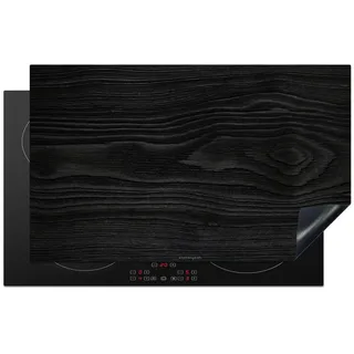 onlywow Herdabdeckplatte 85 x 52 cm Schwarz