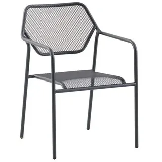 MWH Das Original MWH Bruno Stapelsessel 60,5 x 62 x 83,5 cm grau