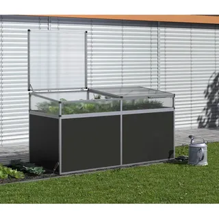 KGT Frühbeetaufsatz 210, anthrazit ca. B205/H32/T91 cm)