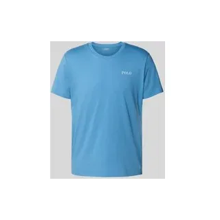 Regular Fit T-Shirt mit Logo-Print Modell 'Crew', Blau, $listsize[$i].replace('"','"')