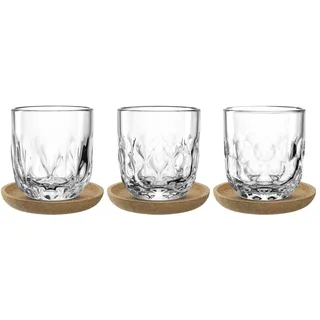 LEONARDO Gocce Latte Macchiato Glas 0,22 l 6-tlg.
