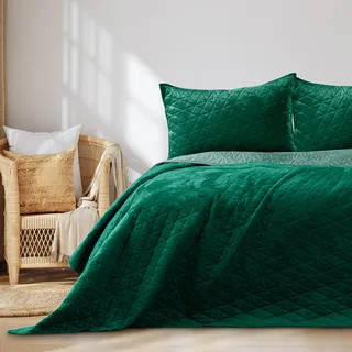 restilo Laila 170 x 210 cm flaschengrün jadegrün