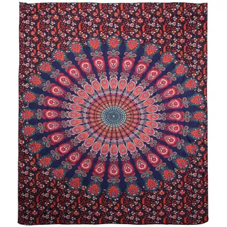 TOPINCN Wandteppich, groß, Bohemian-Stil, indisches Mandala, Wandbehang, Bettwäsche, Wandbehang, Dekoration, Picknickdecke, Wandkunst (#3)