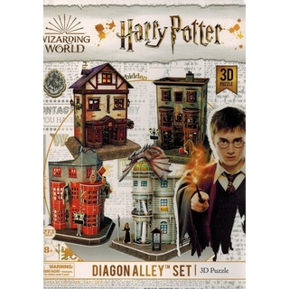 Revell 00304 - Hogwarts - Diagon Alley Set 3D Puzzle Harry Potter 273 Teile
