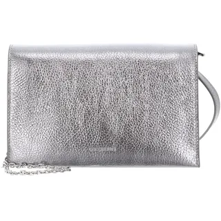 Coccinelle Dandy Clutch Leder Silver