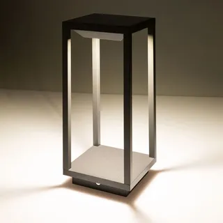 ISOLED Außenleuchte Aluminium 34,0 cm mit Bewegungsmelder schwarz