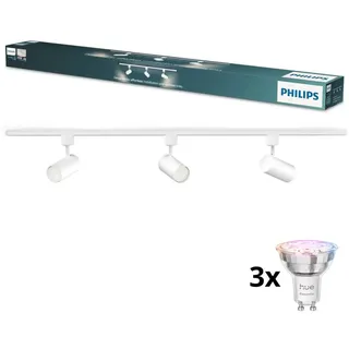 Philips-LED dimmbarer Deckenspot v l.sys. EASYLINK HUE 3xGU10/4,7W/230V 1m weiß - Weiß