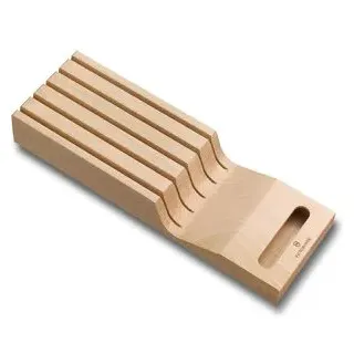 Victorinox Messerblock Schubladen-Messerhalter, aus Buchenholz, braun, ohne Messer
