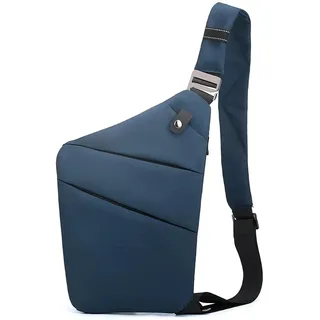BIRDDIE Schultertasche Herren Sport Umhängetasche Outdoor Diebstahlsichere Tasche Crossbody Verstellbare Umhängetasche für Reisen Wandern und Fahrrad - Rechte Schulter