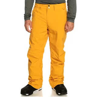 Snowboardhose QUIKSILVER "Estate" Gr. XL, US-Größen, gelb (mineral yellow) Herren Hosen Snowboardhosen
