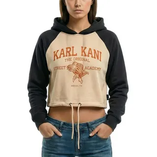 Karl Kani Hoodie Crop Hoody Karl Kani Signature (1-tlg) braun XL (46/48)