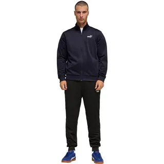 Puma Essentials NO.1 Logo Poly Knitted Suit schwarz Trainingsanzug S