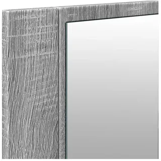 vidaXL Grau Sonoma 100 cm grau mit LED