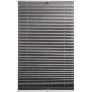 BLINDECOR Plissee ohne Bohren | lichtdurchlässiges Plissee für Fenster | Polyester | 50 x 140 cm | 606 Grau