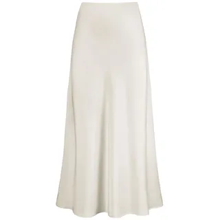 Röcke Damen Satinrock Lang Satin Rock Midi Rock Midi Satin Business Midirock Bleistiftrock Maxirock Long Skirt Satin Kleid