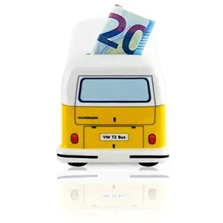 VW T2 Bulli Bus Spardose BRISA, Sparbüchse, Geldgeschenk, Deko