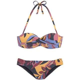 SUNSEEKER Bügel-Bandeau-Bikini Damen marine-rostrot Gr.42 Cup B