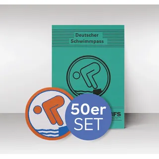 Schwimm Schmidt 50er Set Schwimmabzeichen Bronze Easy ON + Deutscher Schwimmpass (50)