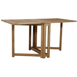 Brafab Turin Klapptisch 146 x 70 x 74 cm Beige