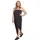 Kleid Shirtkleid Schwarz XXL