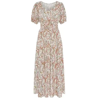 LASCANA Maxikleid Sommerkleid Mehrfarbig 38