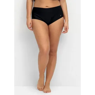 sheego Damen Große Größen Bikinihose in hohem Schnitt, mit Shaping-Einsatz Strandmode - 50