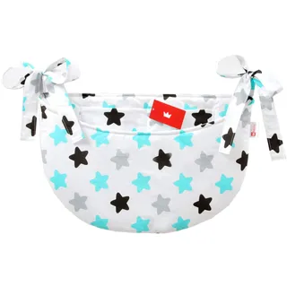 BABYLUX Babybetttasche Organizer BETTTASCHE Spielzeugtasche Tasche Babybett (98. Sterne)