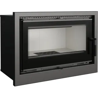 Kamineinsatz kratki ARKE 75 mit 8 kW Warmluft Einschub Kassette 75 cm Breite